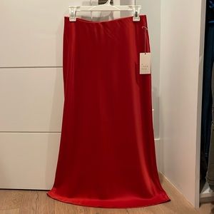 Brand new A New Day red skirt size s
